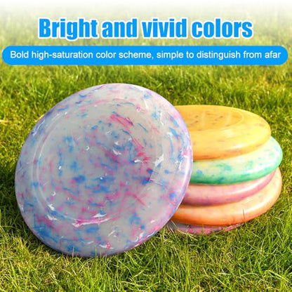 MiOYOOW Flying Disc, 175g 10.8 Inch Outdoor Recreation Disc, Stable Flight for Adults Beach Camping Team Playing - color: Color 2