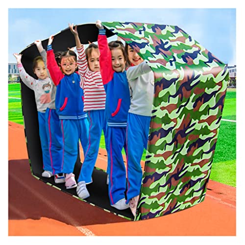 Playing Run Mat Adult Kids Teamwork Game - Oxford Cloth Running Mat, Fun Multiplayer Co-op Game Props (Size : Kids-4M/13FT) - size: Kids-4M/13FT