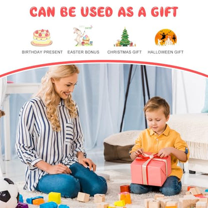 SEWACC Kids Bowling Set 5.90 Inch Mini Plastic Bowling Pins and Balls for Indoor Bowling Games Children Sports Toy for Hand-Eye Coordination and Motor Skill Development 10 Pins 2 Balls