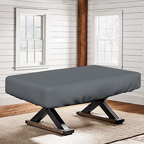 Covers & All Air Hockey Table Covers, Made of 12 Oz Waterproof & UV-Resistant Cover Max Fabric, Suitable for Indoors/Outdoors (88" W x 44" D x 15" H, Gray) - color: Grey