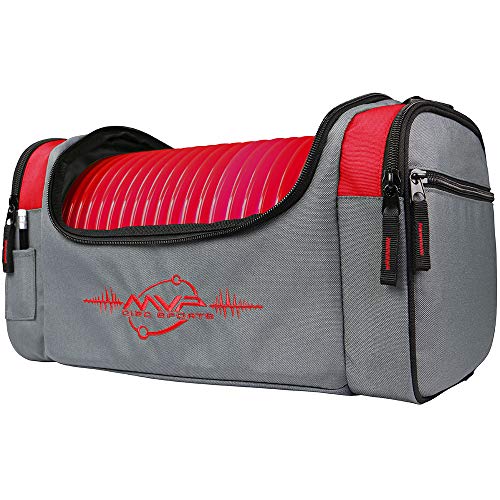 MVP Disc Sports Nucleus Tournament Disc Golf Bag (Choose Your Favorite Color) - color: Red