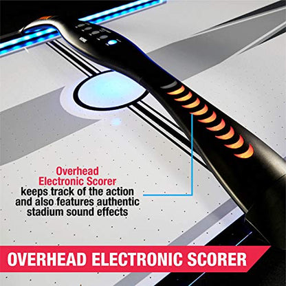 MD Sports Air Hockey Table with Arcade Electronic Scorer, Perfect for Family Game Rooms - style: 7.5' - Titan (Overhead Score)