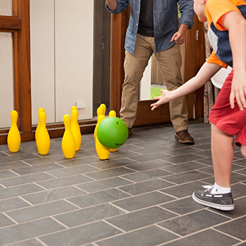 Champion Sports Weighted Foam Bowling Pin Set - Pins Only