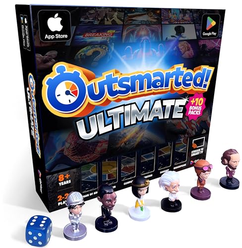 Outsmarted Ultimate Edition - 10 Exciting Bonus Categories | Kids, Teens & Adults | Next-Level Game Night for Family & Friends | 2–24 Players | Age 8+ | 10,000+ Questions | 2026 Edition - style: 2026 Ultimate Edition