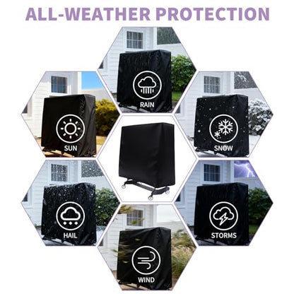 Ping Pong Table Cover Compatible with Stiga,Waterproof,Dustproof,Sun-resistant,Table Cover Compatible with Stiga,Indoor&Outside,210D Oxford Fabric