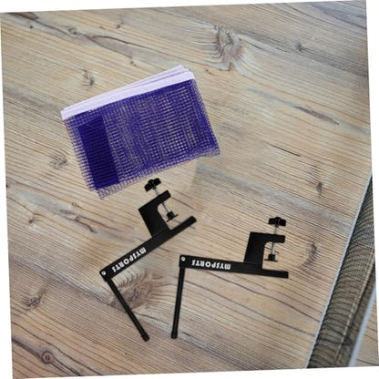 Retractable Pong Net Table Tennis Net and Post Set for Table Tennis Strap