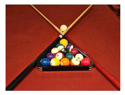 TEC Solid Wood Billiard 8-Ball Triangle / 9-Ball Diamond Pool Ball Racks for 2-1/4" Pool Balls