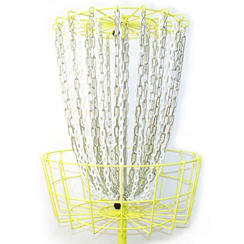 Disc Store Disc Golf Basket Chain - Plastic Chain for Frisbee Golf Baskets, Light Weight and Highly Visible Target Chain Accessory for Disc Games, Approximately 28 inches - color: White