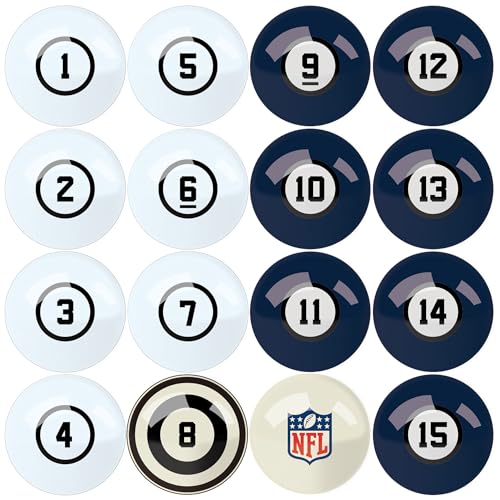 Imperial NFL Billiard Ball Set with Numbers - color: Seattle Seahawks