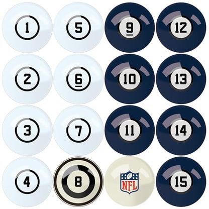 Imperial NFL Billiard Ball Set with Numbers - color: Seattle Seahawks