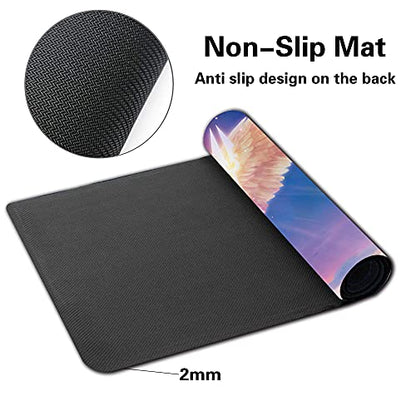 Board Game MTG Playmat Games Size 60X35 cm CCG Compatible for MTG CCG RPG Trading Card Game (AVACYN, Angel of Hope(1)) - color: Avacyn, Angel of Hope(1)