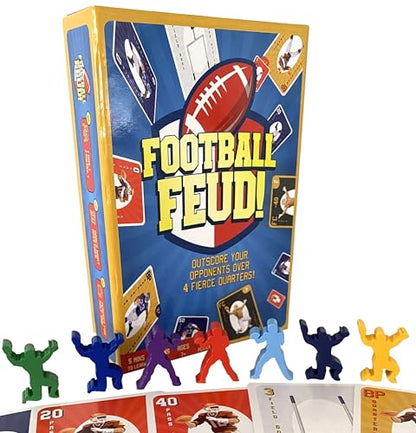 Fast, Fun Football Card Game for Families, Games Nights, Vacations & Tailgates | Enjoyed by Kids, Teens and Adults | Great Football Gift, Birthday Present, Stocking Filler