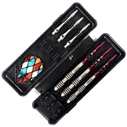 CUESOUL 22/24/26 Grams Tungsten Steel Tip Darts Set 95% Tungsten - color: 26 Grams
