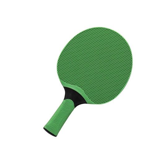Table Tennis Bat Rubber Integrated Straight Handed Cross - color: Gray