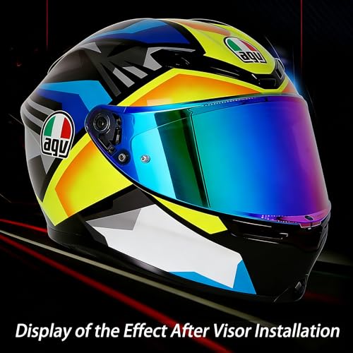 AGV K6 and K6S Visor (Gradient Green) - color: Gradient Green
