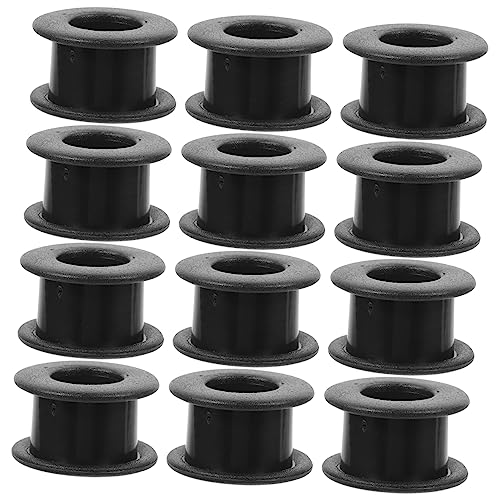 BESPORTBLE 12 Pairs Foosball Bushings Durable Plastic Table Football Machine Bearings for Standard Rods Easy to Install Fit for Replacement