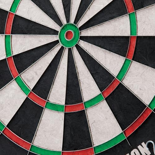 Viper Razorback WDF Accredited, Official Competition Bristle Steel Tip Dartboard Set with Staple-Free Razor Thin Spider Wire Self-Healing