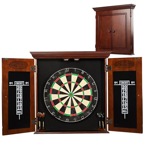 Barrington Chatham Bristle Dartboard, Cabinet Style, Pre-Assembled