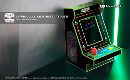 My Arcade Galaga Nano Player - 2 Games in 1, Retro Arcade Classics, 4.8" Mini Arcade Machine - style: Galaga