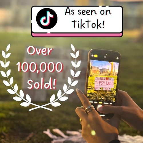 TIPSYLAND Original Edition | Official Product | Hilarious Adult Board Game | Group Game for Game Nights, Parties and More | Fun Challenges, Dares & Mini-Competitions | 3-8 Players