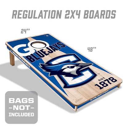 YouTheFan NCAA 2’ x 4’ Professional Wood Cornhole Game