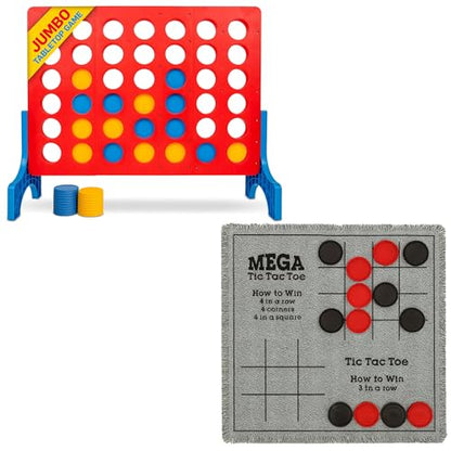Bolaball 4 in a Row & Giant Checkers Combo