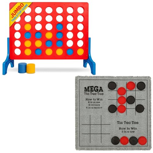 Bolaball 4 in a Row & Giant Checkers Combo