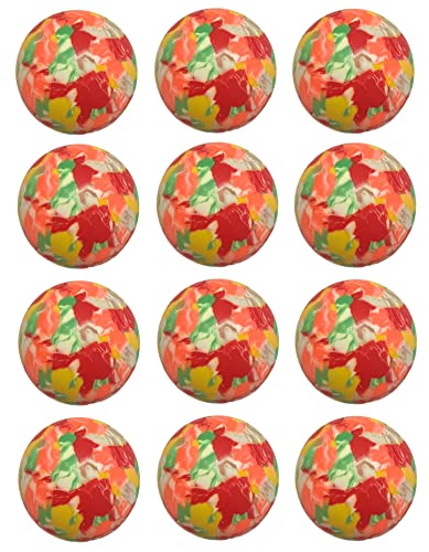 Recreational-Quality (1-Star, 40mm) Ping Pong Balls - color: Confetti, size: 12-Pack