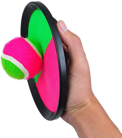 Magic Ball Toss Catching Game Kids Play Set Magic Ball Toss Mitt Paddle Pack (4 Pack) - size: 4 Pack