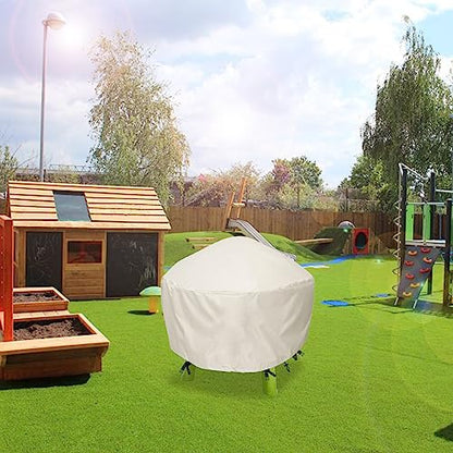 Water Table Cover Waterpark Play Table Covers Sand Water Outdoor Water Table Cover 34X34X18 inch-Beig - color: Beige