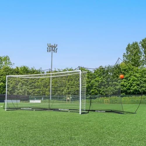 Stop that Ball™ Backstop Net Systems | Multi-Sport Ball Stop Net & Posts | Pop-Up, Freestanding & Socketed Options [7 Sizes] - size: 50ft, style: ProFlex