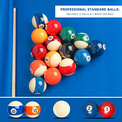 GSE Games & Sports Expert 8-Ball Triangle & 9-Ball Diamond Pool Ball Racks with 2-1/4" Standard Pool Balls, Billiard Balls and Racks Set, Pool Table Accessories (Several Colors Available) - color: Pro Standard Balls, style: Black Racks