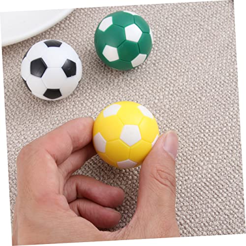 TOYANDONA 15pcs Foosball Table Balls Football Soccer Toy Creative Tabletop Game Accessory for Indoor - color: As Shown