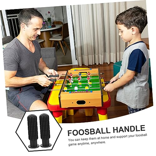 Abaodam 1Pair Replaceable Table Soccer Handles Ergonomic Skid Design for Enhanced Grip Suitable for Durable Material for Foosball Game Table Replacement