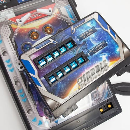 Mini Pinball Machine - Tabletop Pinball Game for Adults, Home Arcade with Light, Desktop Ball Shooting Toy - Pinball Gifts (Plug-in Version)