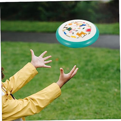 Boy Girl Flexible Flying Disc Toy Interactive Fun for Safe TPE Material Stylish Design for Backyard Games and Activities