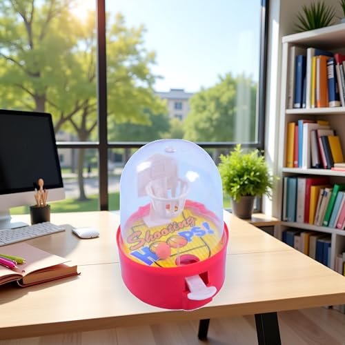 Mini Finger Basketball Shooting Game, Basketball Party Favors, Mini Handheld Desktop Table Basketball Game for Development Educational for Reduce Stress Killing Time Basketball Games
