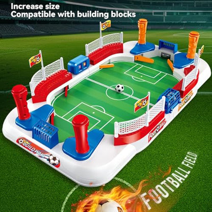Foosball Table Game,Interactive Soccer Board Game for Kids,Mini Foosball Table Games,Soccer Simulation Games for Indoor and Outdoors Family Gatherings Interactive Birthday Sports