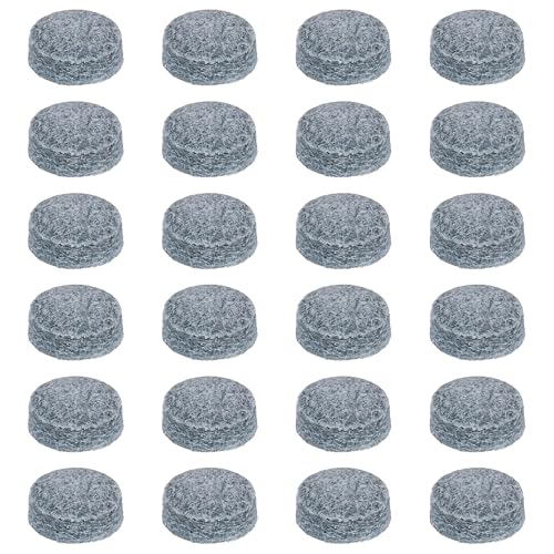 Billiard Pool Cue Tips, Pool Cue Tips Replacement Kit Cow Leather Pool Cues - color: Grey, size: 10mm