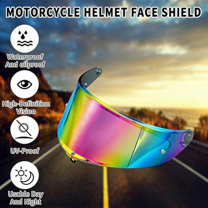 AGV K6 and K6S Visor (Gradient Pink) - color: Gradient Pink