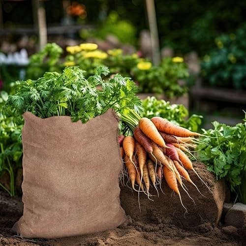COTTON CRAFT Potato Sack Race Bags - 4 Pack – 24x39 Large Burlap Race Sacks for Kids & Adults - Durable Jute Gunny Bags for Outdoor Lawn Games, Birthday Party, Field Day, Picnic, Toy Storage - size: 4 Pack - 24x39