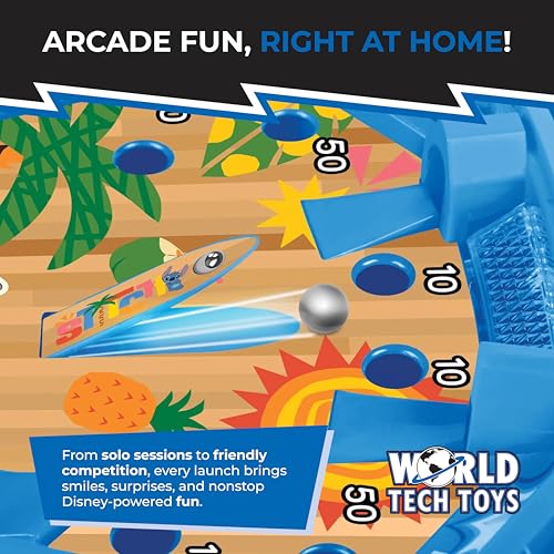 Disney Stitch Mini Tabletop Pinball Game