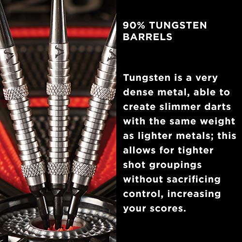 Viper V-Factor 90% Tungsten Soft Tip Dart Set with Case - style: Ringed (18 Grams)