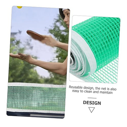 Table Tennis Net Pe Material Portable Design for Indoor and Outdoor Use Easy to Clean and Maintain for Table Tennis Enthusiasts and Competitions