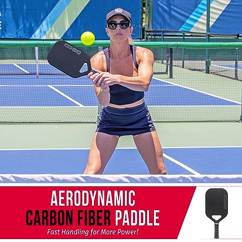 GoSports USAPA Approved Carbon Fiber Pickleball Paddles - GS AIR or GS PRO - color: GS AIR