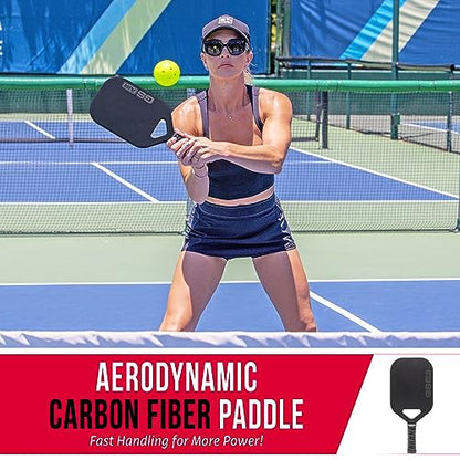 GoSports USAPA Approved Carbon Fiber Pickleball Paddles - GS AIR or GS PRO - color: GS AIR