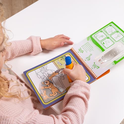 Melissa & Doug On The Go Water Wow! Reusable Water-Reveal Activity Pad - Safari - FSC Certified - size: 1 EA, style: Safari
