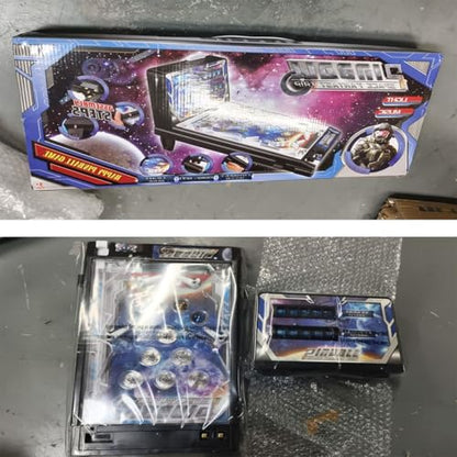 Birthday Pinball Machine with Scoreboard, Portable Retro Arcade Electronic Pinball Toy, Exciting Tabletop Pinball Machine for Christmas Kids Home