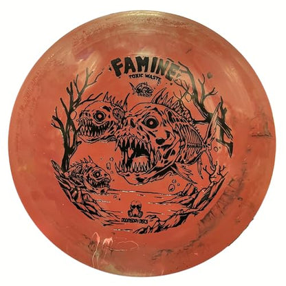 DOOMSDAY DISCS Famine Long Distance Driver | Excellent Flight for All Disc Golf Players | Long-Lasting Plastic