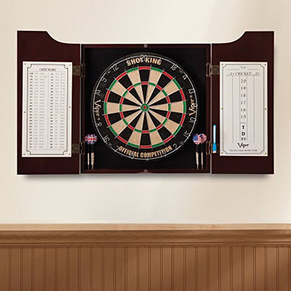 Viper Hudson All-in-One Dart Center - color: Mahogany Finish